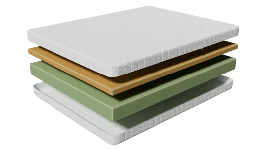 Visco mattresses deluxe + comfort foam
